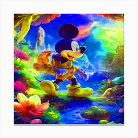 Mickey Mouse Canvas Print