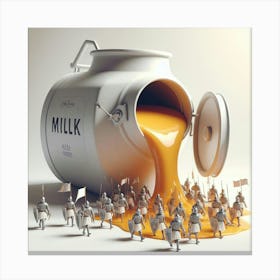 Milk Jug Canvas Print