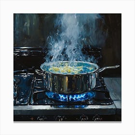 Pasta Night Canvas Print