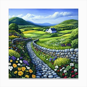 Rolling Hills Of Ireland 24 Canvas Print