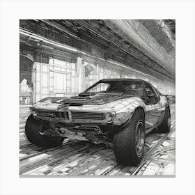 Bmw M3 Canvas Print