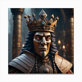 The Puppet King Canvas Print