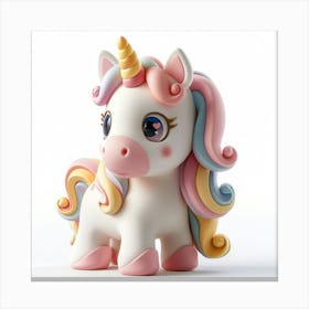 Unicorn Figurine 42 Canvas Print