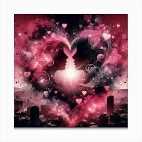 Heart Of Love Canvas Print