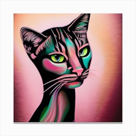 Beautiful Feline Canvas Print