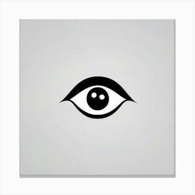 Eye Icon Canvas Print