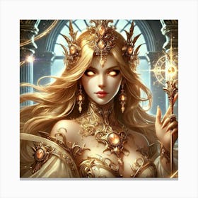 Queen Sorath Portrait Canvas Print