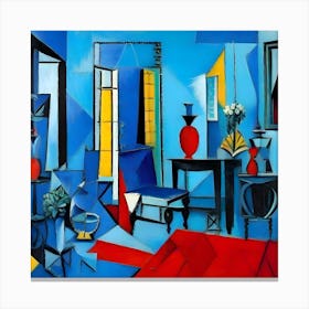 Blue Room By Pablo Picasso 1 Canvas Print