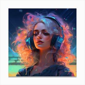 CalmingFacade Music Icon 8 Canvas Print