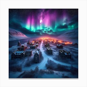 Frozen Echoes 9 Canvas Print