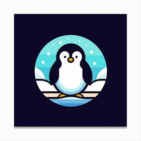 Penguin Logo 1 Canvas Print