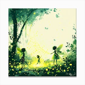 Fairy Forest 1 Canvas Print