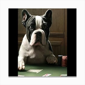 Poker Dogs 21 Canvas Print