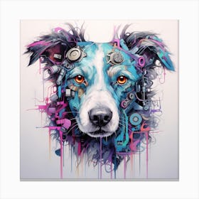 'Machine Dog' Canvas Print