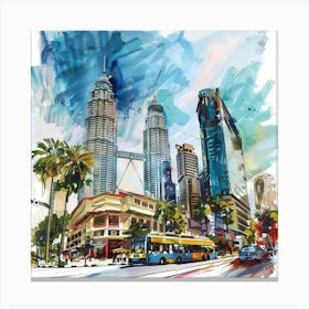 Kuala Lumpur, Malaysia 1 Canvas Print