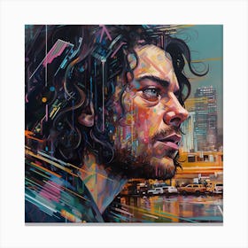 'The City' Canvas Print