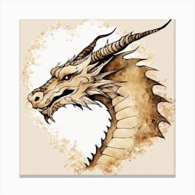 Dragon Painting (26) Canvas Print
