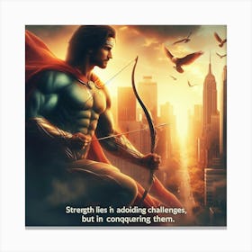 Superman Canvas Print