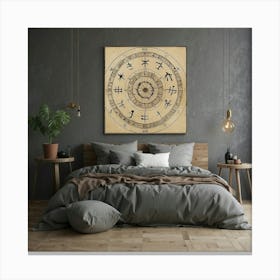 Horoscope Wall Art Canvas Print