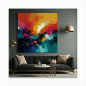 Default Create Unique Design Of Abstract Wall Art 2 Canvas Print