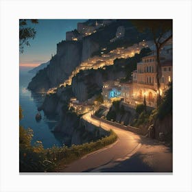 Positano Canvas Print