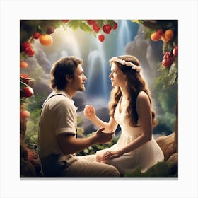 Fairy Tale Wedding Canvas Print