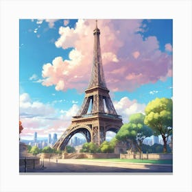 Eiffel Tower Canvas Print