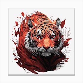 Red Tiger Canvas Print