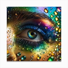 Rainbow Eye 1 Canvas Print