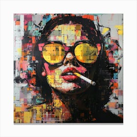 Sexy Lady Canvas Print