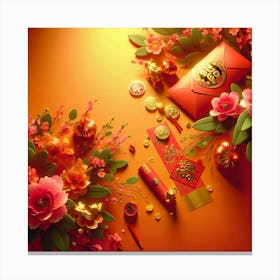 Chinese New Year Canvas Print