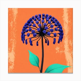 Blue Flower 24 Canvas Print