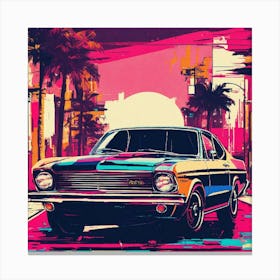 Ford Mustang Classic Canvas Print