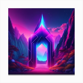 Gateway To The Future Canvas Print