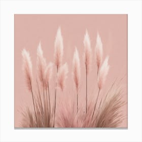 Pink Grass 2 Canvas Print