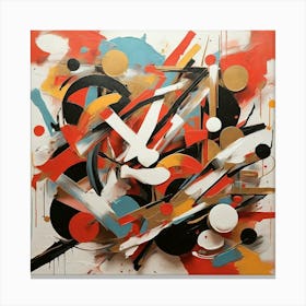 Abstract Painting Art Painting 2 Canvas Print