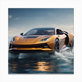 Car From The Fu 1 Canvas Print