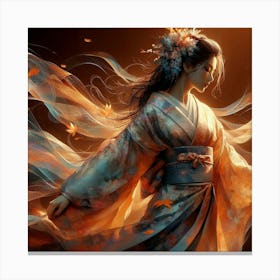 Kimono 1 Canvas Print