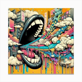 Savage City Canvas Print