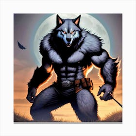 Werewolf 19 Canvas Print