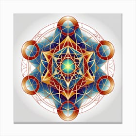 Shamanic Star Canvas Print