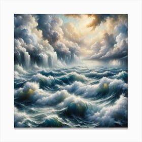 Stormy Seas Dreamscape Canvas Print