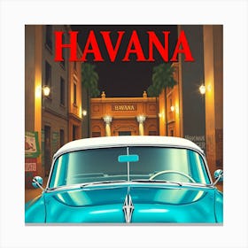 Havana 4 Canvas Print