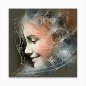 Portrait Of A Woman Canvas Print