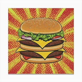 Cheeseburger II Canvas Print