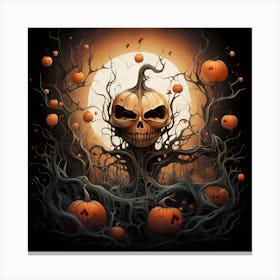 Halloween Collection By Csaba Fikker 60 Canvas Print