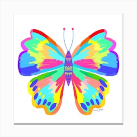 Colorful Butterfly Canvas Print