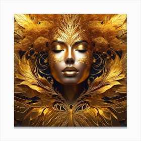 Golden Goddess 4 Canvas Print