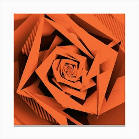 Abstract Rose 2 Canvas Print