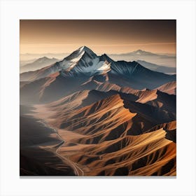 Monte Apeninos Canvas Print